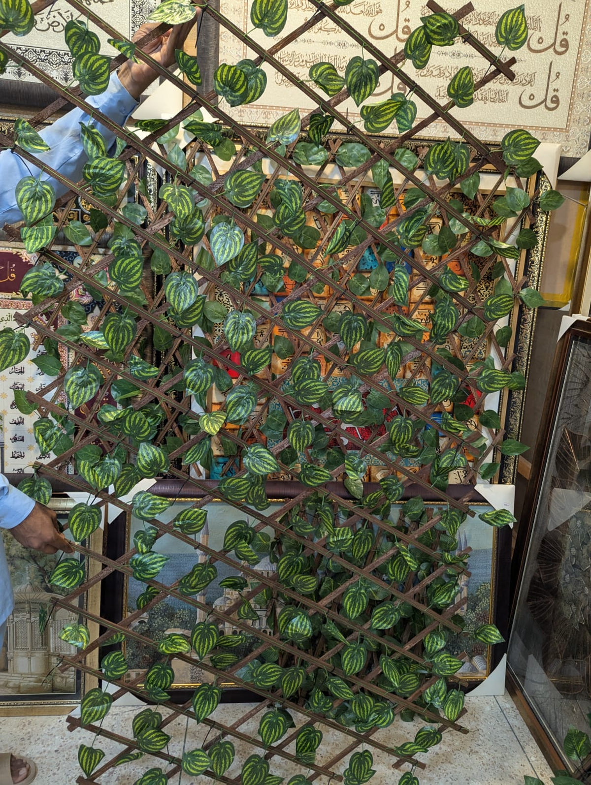 Artificial Leaves Bail Chik for Home Decor